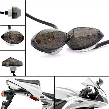 Amazon.com: Astra Depot Motorcycle Flush Mount LED Turn Signals